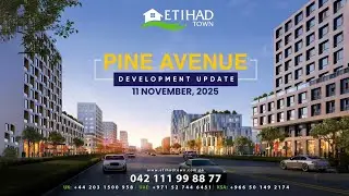 Development work of Pine Avenue Road connecting Etihad Town Phase - II & Phase III | Nov 11, 2025
