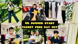 Summer Vibes in the UK | Jacket Free Day Out |Shopping & Indian Food | Cambridge🇬🇧 #uklifestyle#vlog