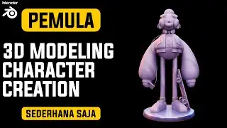 Character Tutorial: 3D Character Creation Very Simple In Blender 2.9