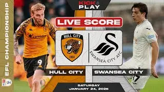 🔴 Hull City vs Swansea City | EFL Championship | LIVE SCORE