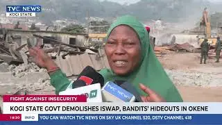 Kogi State Govt. Demolishes IsWAP, Bandits' Hideouts In Okene