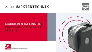 Markieren im Einstich - zeus Markierwerkzeuge f&uuml;r pr&auml;zise Kennzeichnung