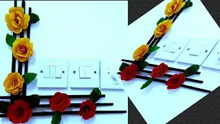 Switch board Decorating ideas|DIY wall decor |KK World a2z