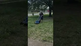 Kobalt 40v testing #40volt #kobalttools #yard #lawncare