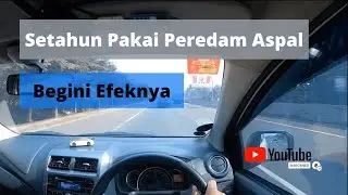 CAR VLOG | POV DRIVING| REVIEW PEREDAM SETELAH SETAHUN TERPASANG DI AGYA