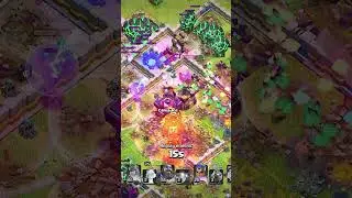 Lavallon spam attack 🔥 #shorts #clashofclans #ugameplaymobile