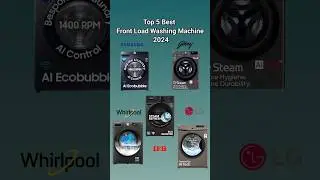 Best Front Load Washing Machine 2025🔥Top 5 Best Automatic Washing Machine For Indian Homes