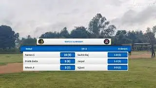 O2 Smashers vs Heisenberg Xi Live Cricket Match | Individual Live - Sports Craftsman Cricket Ground