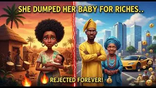 SHE ABANDONED HER 2 WEEKS OLD BABY FOR RICHES/see what happens next #tales #africanfolktales #lore