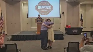 Woman meets blood donor who helped save her life after miscarriage