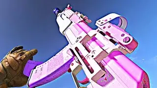 The NEW AK74u! - Modern Warfare AK74u Gameplay (MW AK47 Blueprint Pink Perforator)