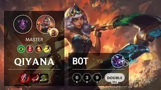 Qiyana Bot vs Vayne - BR Master Patch 10.6