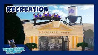 Mindblowing Movie Park Studio Tour! | Theme Park Tycoon 2 | Recreation