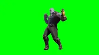 Thanos twerking green screen