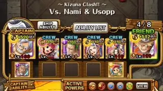 OPTC 6+ Nami/Usopp Kizuna - PSY Super Boss (15*) Team