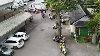 Birds Eye View on the Opening Day of the GWOCI Treffen