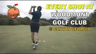 Challenging beutiful course - 18 hole play video at Woodmont Golf Club at Canton Georgia