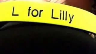 My custom bracelet with my youtube name!