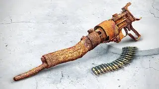🔧 Restoring the Classic 1942 ShKAS Machine Gun 🔥 | Complete Refurbishment of a Vintage Weapon 🛠️