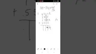 Vedic Maths - list of 4 digit numbers addition