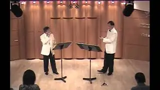 Duet for flute and clarinet No.2 E-flat Major Op.46 by Casper Kummer 二重奏第2番　変ホ長調：C.クンマー