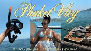 phuket baecation: old town, yona beach, phiphi islands, bangla road