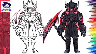 Cara Menggambar EXECUTIONER SPEAKERMAN | Titan Speakerman | Skibidi Toilet episode 78 | step by step