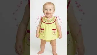 Baby Cotton Romper Dress 👶 | Soft & Stylish Dresses from Newborn to 2 Years