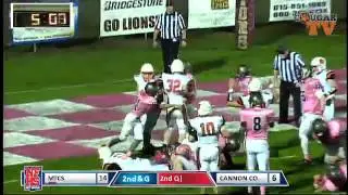 MTCS 5 yd td run by Tanner Green