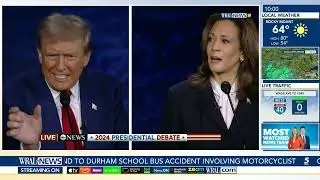 Topic #5 is Israel-Hamas War | Ukraine: Presidential Debate between Donald Trump & Kamala Harris