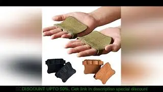 Leather Weight Lifting Training Gloves Palm Protection Women Men Fitness Sports Gymnastics Grips  Pu