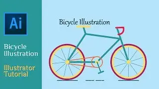 Bicycle Illustration Tutorial Illustrator