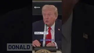 Donald Trump Handed Gaza Peace Deal Note | 10 News
