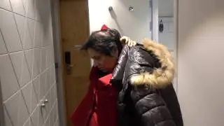 Aruna & Hari Sharma check-out Rm 355 Radisson Blu Scandinavia G&ouml;tebrog, Sweden Apr 12, 2017