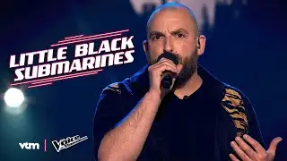 Johan - 'Little Black Submarines' | Knockouts | The Voice van Vlaanderen | VTM