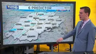 A warm and breezy Friday