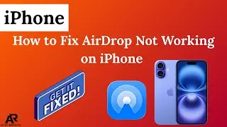 How to Fix AirDrop Not Working on iPhone (Connection & Visibility Fixes)