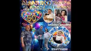 Narodeniny Mamuko 60 rokov plus Krstenie Mamuko 1 diel Plavé Vozokany 2025