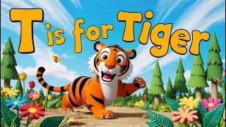 T is for Tiger Nursery Rhymes & Kids Songs Fun Music #KidsSong #Toddler #Preschool 🐯🎶