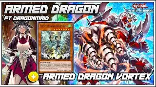 Insane Dragon Synergy!! Armed Dragon x Dragonmaid With New Supports [Yu-Gi-Oh Duel Links]