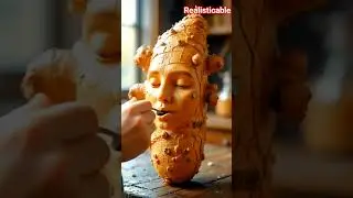 Ginger is eating Mango🤤 #SurrealArt#Surrealism#DreamlikeArt#FantasyArt#ImaginativeArt#SurrealArtists
