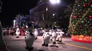 Universal Christmas 2014 preparade entertainment, DANCING snowmen