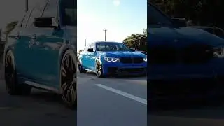 BMW F90 M5 turbo whistle | F90 M5 with Downpipes Exhaust sound!