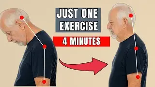 Reverse Decades of Neck Damage in 4 Minutes | Senior Posture Protocol