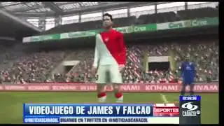 Falcao y james ya juegan juntos en el monaco