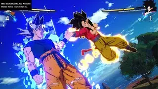 DRAGON BALL: Sparking! ZERO - Ultra Instinct vs Super Saiyan 4 (CPU vs CPU)
