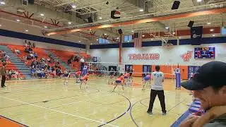 #15 middle hitter. James island vs. porter guad