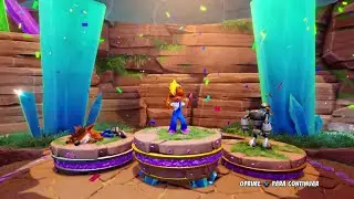 Crash Team Racing Nitro-Fueled - Defeat Animations Fake Crash