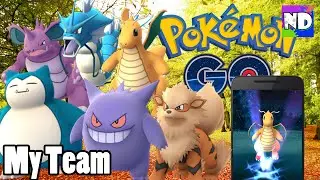 MY POKEMON GO TEAM - DRAGONITE, GYARADOS, ARCANINE, SNORLAX & MORE! w/ Nintendome