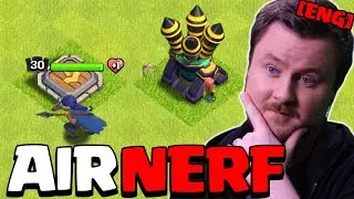 NEW BALANCE CHANGES | Air NERFED in Clash of Clans